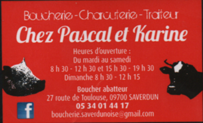 Boucherie Chez Pascal et Karine